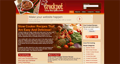 Desktop Screenshot of crockpoteasyrecipes.com